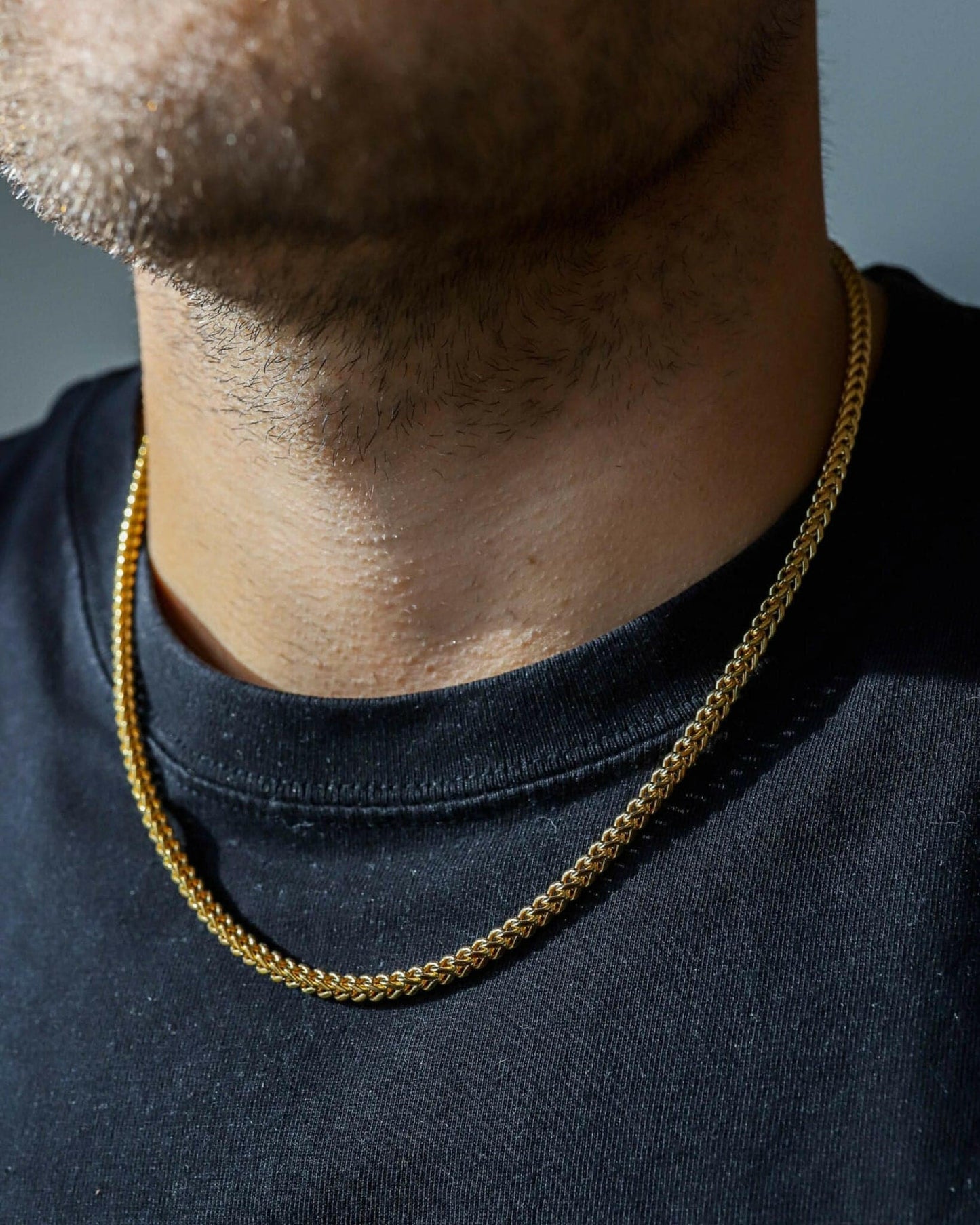 CLEAN FRANCO CHAIN. - 3MM 18K GOLD Chains Evarlox   