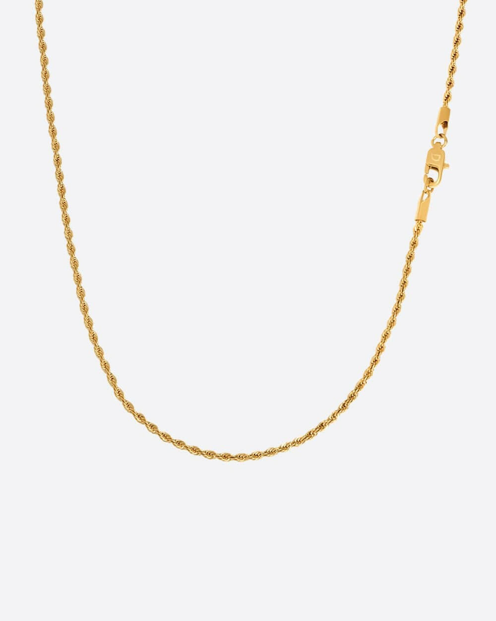 CLEAN ROPE CHAIN. - 2MM 18K GOLD Chains Evarlox   