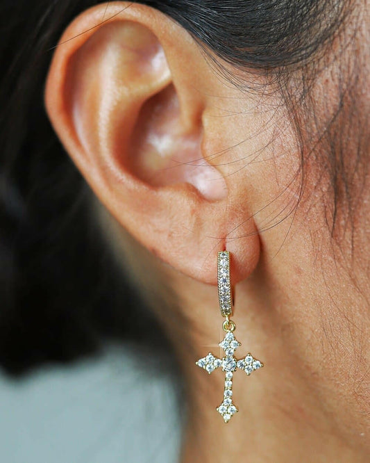 FAITH EARRINGS. - 14K GOLD Earrings Evarlox   