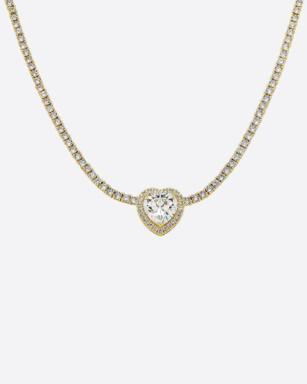 HEART CHOKER. - 18K GOLD Chains Evarlox   