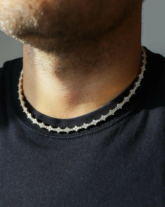 HONEYCOMB CHAIN. - 18K GOLD Chains Evarlox   