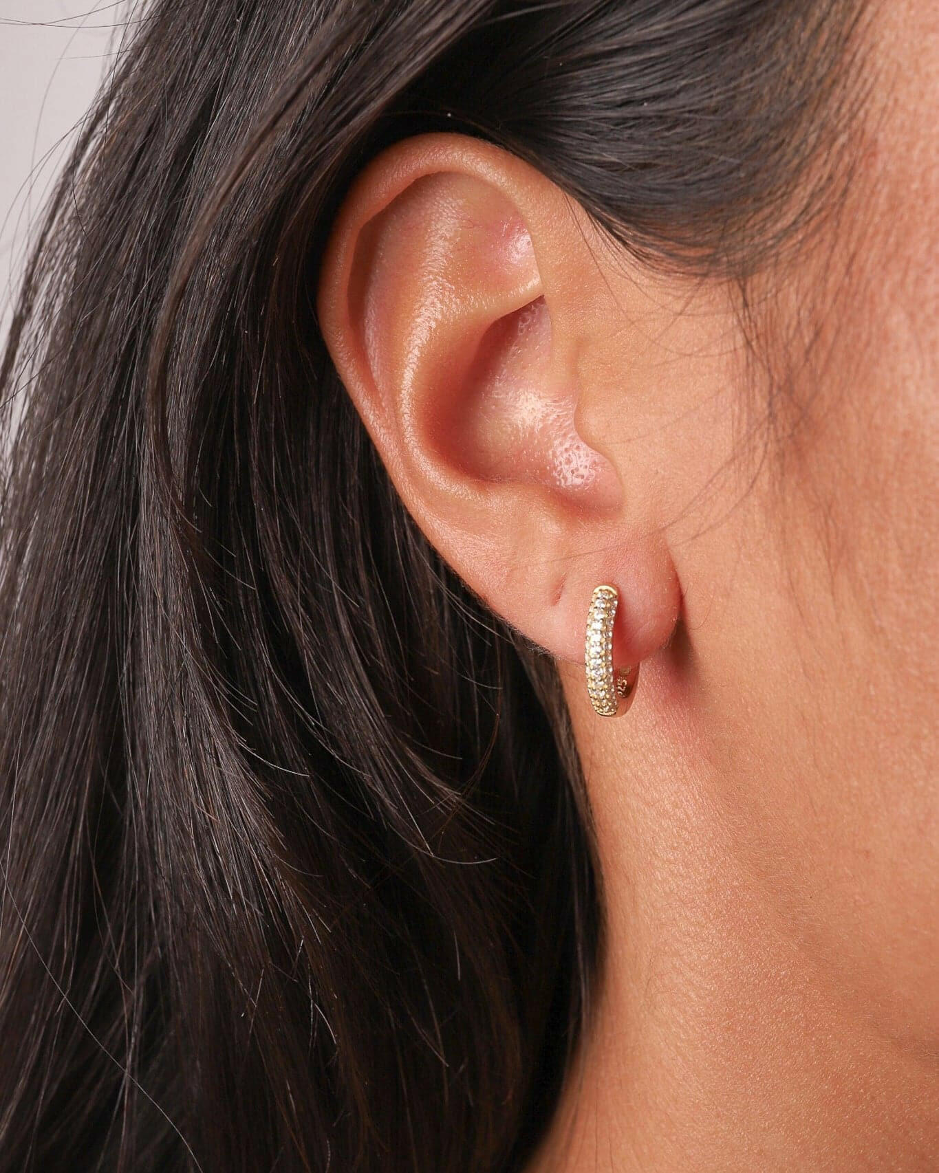 HOOPS EARRINGS 925. - 18K GOLD Earrings Evarlox   