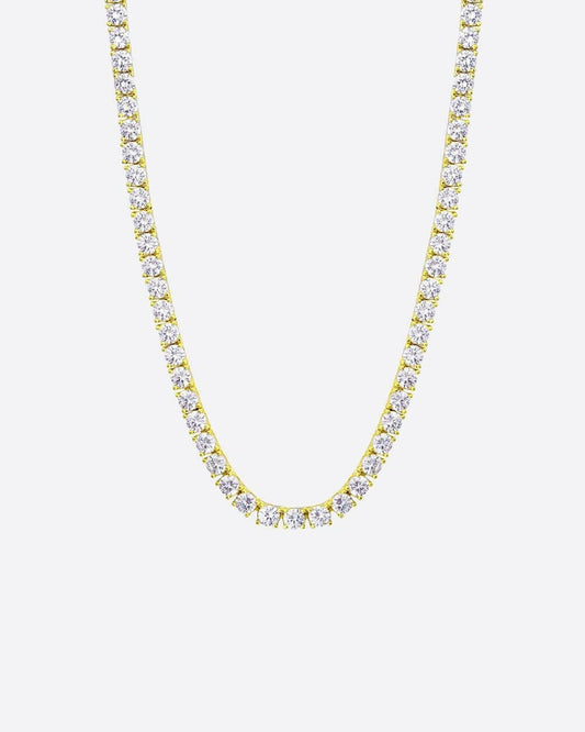 ICE BREAKER CHAIN. - 3MM 18K GOLD Chains Evarlox   