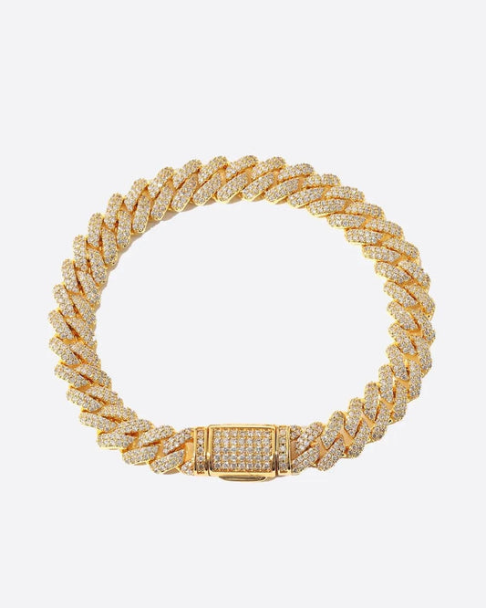 PRONG BRACELET. - 9MM 18K GOLD Bracelets Evarlox   