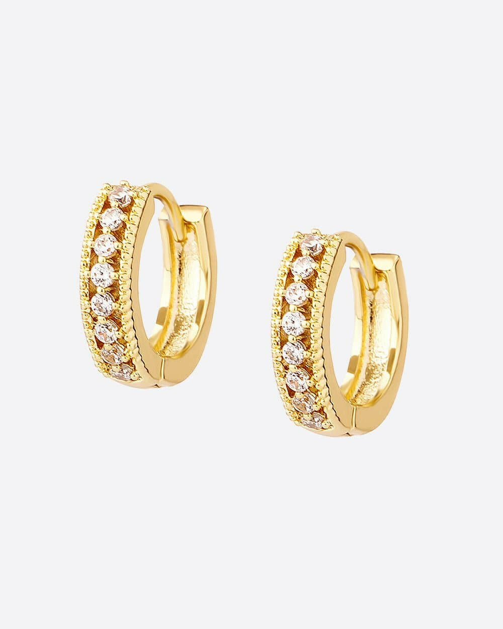 SPARKLES EARRINGS. - 18K GOLD Earrings Evarlox   