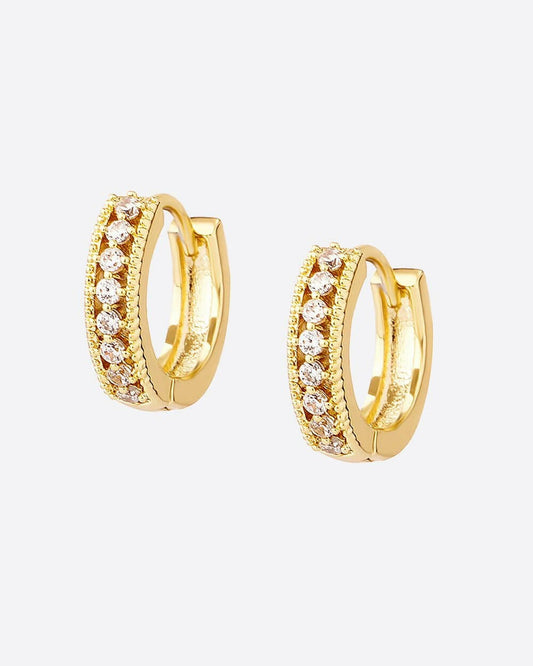 SPARKLES EARRINGS. - 18K GOLD Earrings Evarlox   