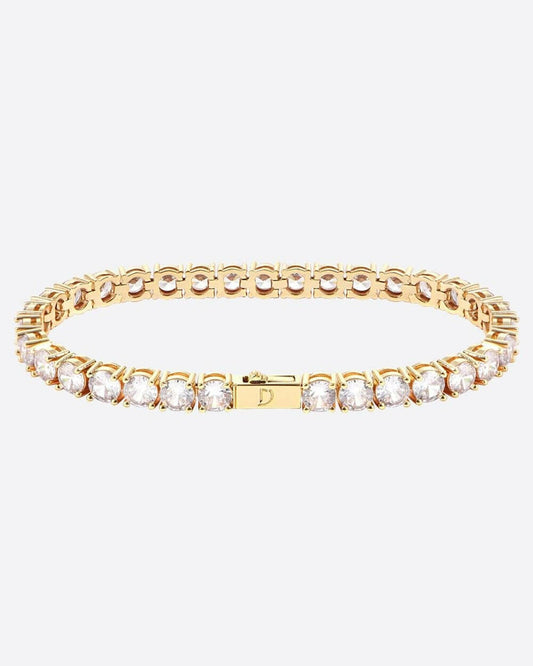 TENNISBOY BRACELET. - 5MM 18K GOLD Bracelets Evarlox   